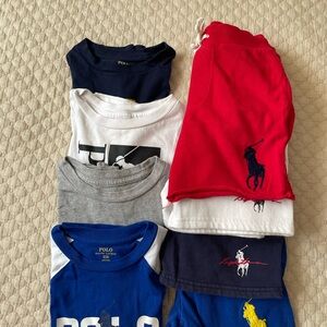 Polo by Ralph Lauren Kids' T-Shirt Collection - Red, White, Blue, Gray